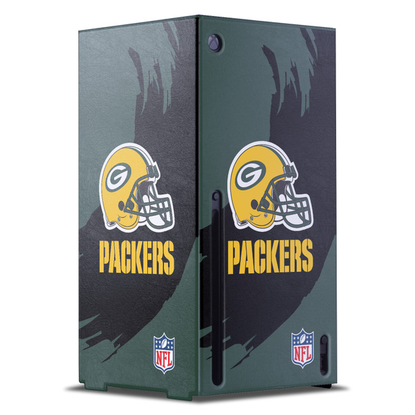 NFL Green Bay Packers Sweep Stroke Game Console Wrap Case Cover for Microsoft Xbox Series X