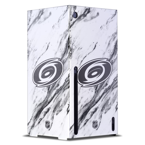 NHL Carolina Hurricanes Marble Game Console Wrap Case Cover for Microsoft Xbox Series X