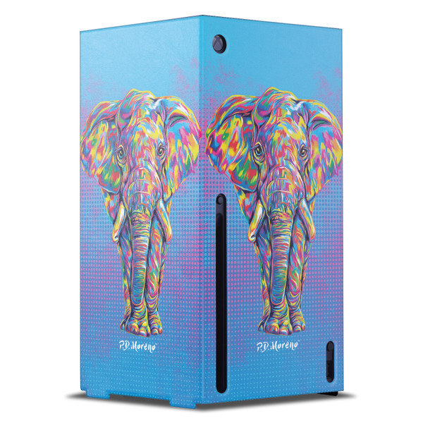P.D. Moreno Animals II Elephant Game Console Wrap Case Cover for Microsoft Xbox Series X