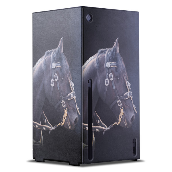 Simone Gatterwe Art Mix Friesian Horse Game Console Wrap Case Cover for Microsoft Xbox Series X