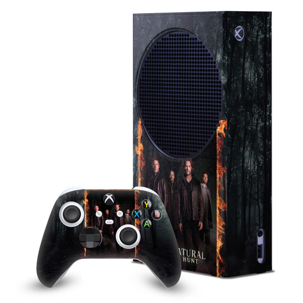 Supernatural Key Art Season 12 Group Game Console Wrap and Game Controller Skin Bundle for Microsoft Series S Console & Controller