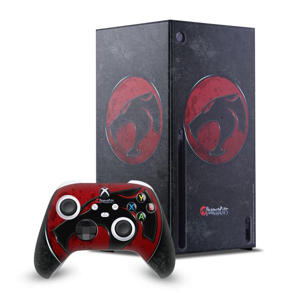 Thundercats Graphics Logo Game Console Wrap and Game Controller Skin Bundle for Microsoft Series X Console & Controller