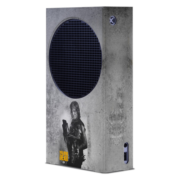 AMC The Walking Dead Daryl Dixon Graphics Daryl Double Exposure Game Console Wrap Case Cover for Microsoft Xbox Series S Console