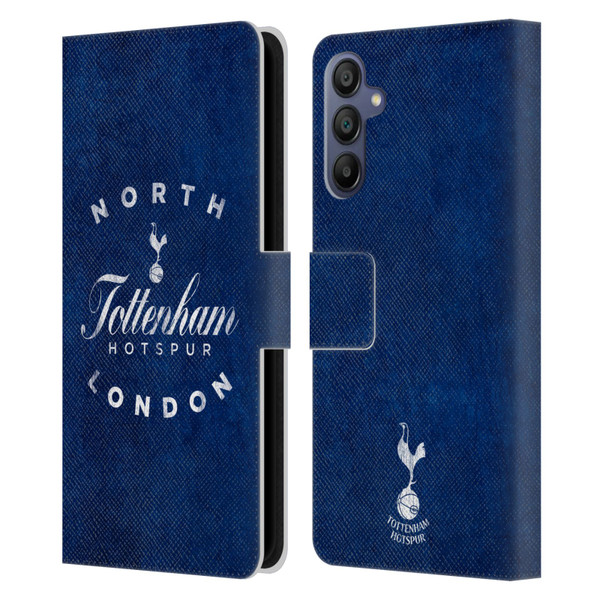 Tottenham Hotspur F.C. Badge North London Leather Book Wallet Case Cover For Samsung Galaxy A15