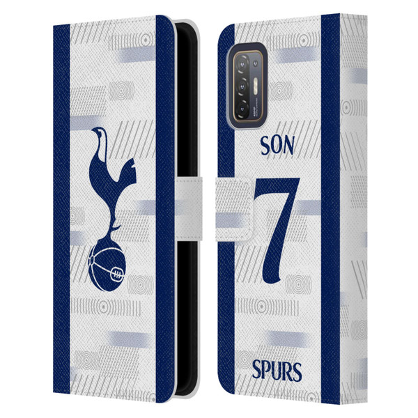 Tottenham Hotspur F.C. 2023/24 Players Son Heung-Min Leather Book Wallet Case Cover For HTC Desire 21 Pro 5G