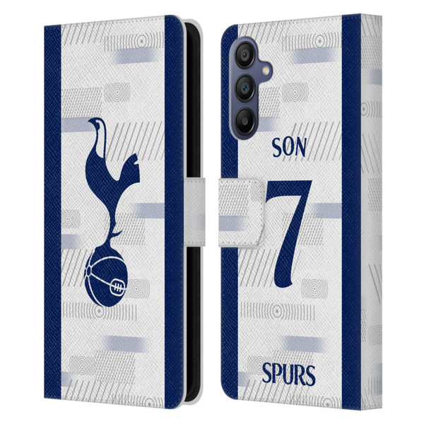 Tottenham Hotspur F.C. 2023/24 Players Son Heung-Min Leather Book Wallet Case Cover For Samsung Galaxy A15