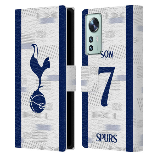 Tottenham Hotspur F.C. 2023/24 Players Son Heung-Min Leather Book Wallet Case Cover For Xiaomi 12
