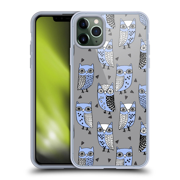 Andrea Lauren Design Birds Owls Soft Gel Case for Apple iPhone 11 Pro Max