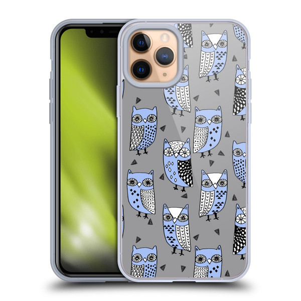Andrea Lauren Design Birds Owls Soft Gel Case for Apple iPhone 11 Pro