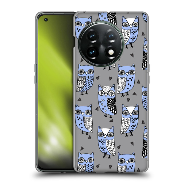 Andrea Lauren Design Birds Owls Soft Gel Case for OnePlus 11 5G