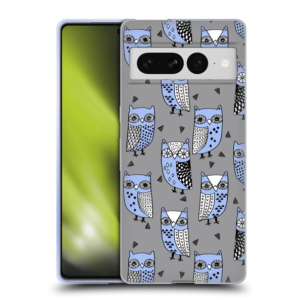 Andrea Lauren Design Birds Owls Soft Gel Case for Google Pixel 7 Pro