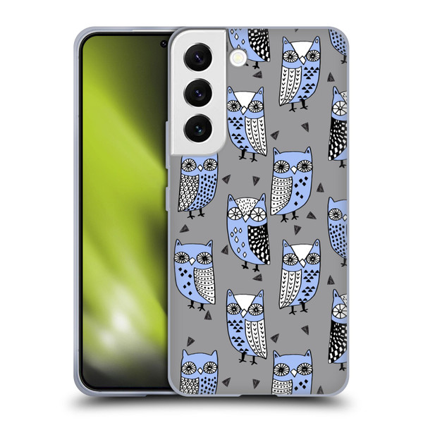 Andrea Lauren Design Birds Owls Soft Gel Case for Samsung Galaxy S22 5G