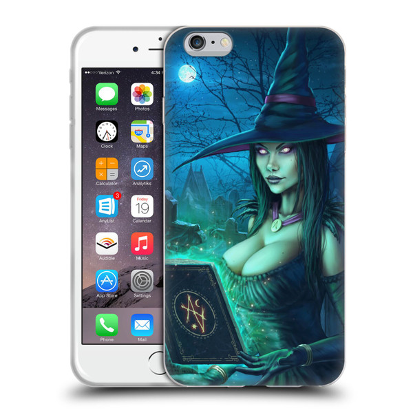 Christos Karapanos Dark Hours Witch Soft Gel Case for Apple iPhone 6 Plus / iPhone 6s Plus