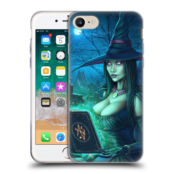 Christos Karapanos Dark Hours Witch Soft Gel Case for Apple iPhone 7 / 8 / SE 2020 & 2022