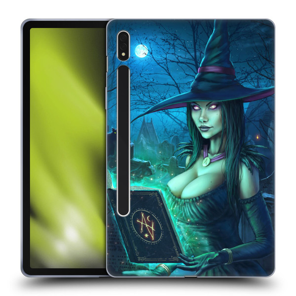 Christos Karapanos Dark Hours Witch Soft Gel Case for Samsung Galaxy Tab S8
