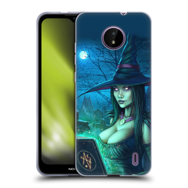 Christos Karapanos Dark Hours Witch Soft Gel Case for Nokia C10 / C20