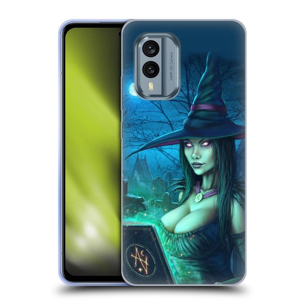 Christos Karapanos Dark Hours Witch Soft Gel Case for Nokia X30