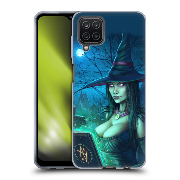 Christos Karapanos Dark Hours Witch Soft Gel Case for Samsung Galaxy A12 (2020)