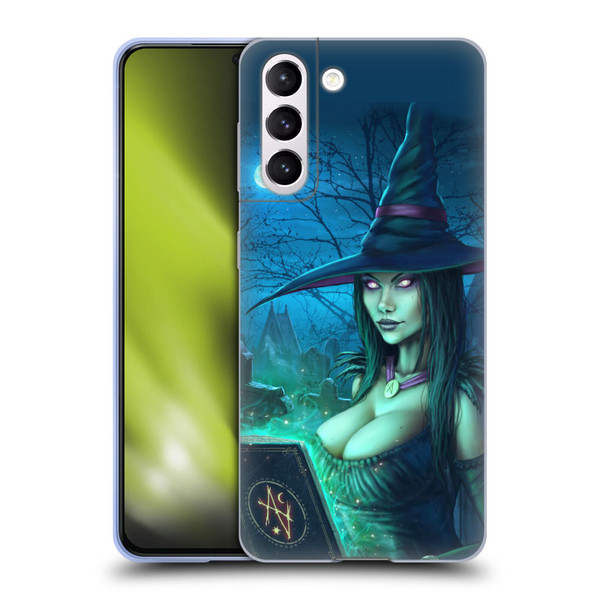 Christos Karapanos Dark Hours Witch Soft Gel Case for Samsung Galaxy S21 5G