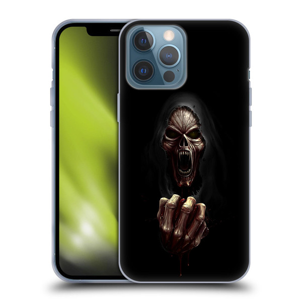 Christos Karapanos Horror Don't Break My Heart Soft Gel Case for Apple iPhone 13 Pro Max