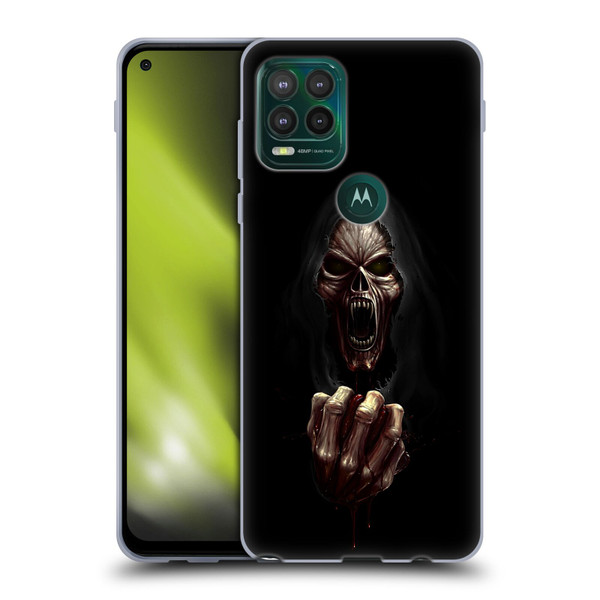 Christos Karapanos Horror Don't Break My Heart Soft Gel Case for Motorola Moto G Stylus 5G 2021