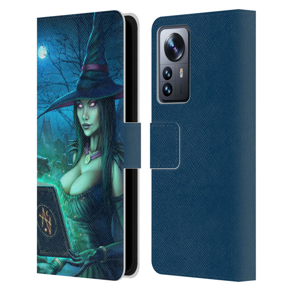 Christos Karapanos Dark Hours Witch Leather Book Wallet Case Cover For Xiaomi 12 Pro