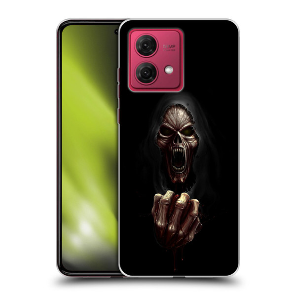 Christos Karapanos Horror Don't Break My Heart Soft Gel Case for Motorola Moto G84 5G