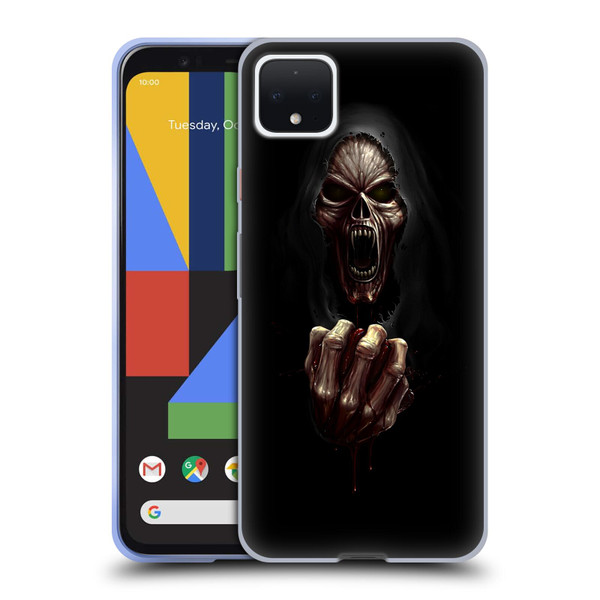 Christos Karapanos Horror Don't Break My Heart Soft Gel Case for Google Pixel 4 XL