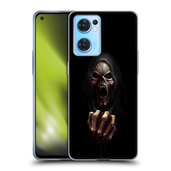 Christos Karapanos Horror Don't Break My Heart Soft Gel Case for OPPO Reno7 5G / Find X5 Lite