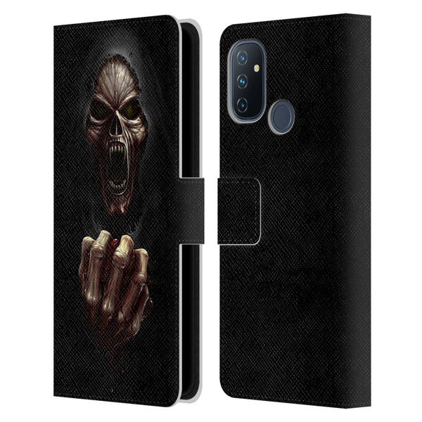 Christos Karapanos Horror Don't Break My Heart Leather Book Wallet Case Cover For OnePlus Nord N100