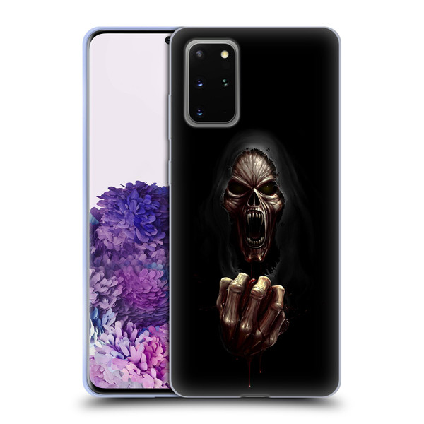 Christos Karapanos Horror Don't Break My Heart Soft Gel Case for Samsung Galaxy S20+ / S20+ 5G