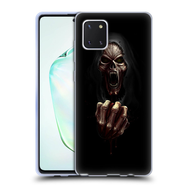 Christos Karapanos Horror Don't Break My Heart Soft Gel Case for Samsung Galaxy Note10 Lite