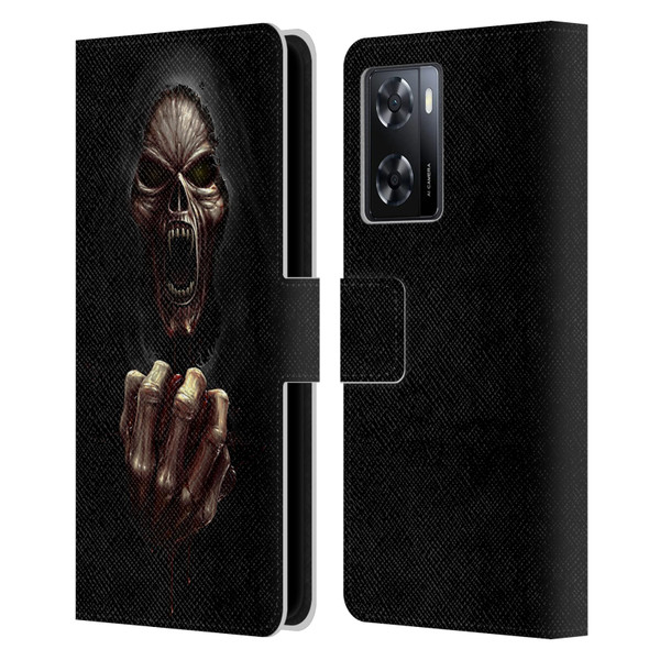 Christos Karapanos Horror Don't Break My Heart Leather Book Wallet Case Cover For OPPO A57s