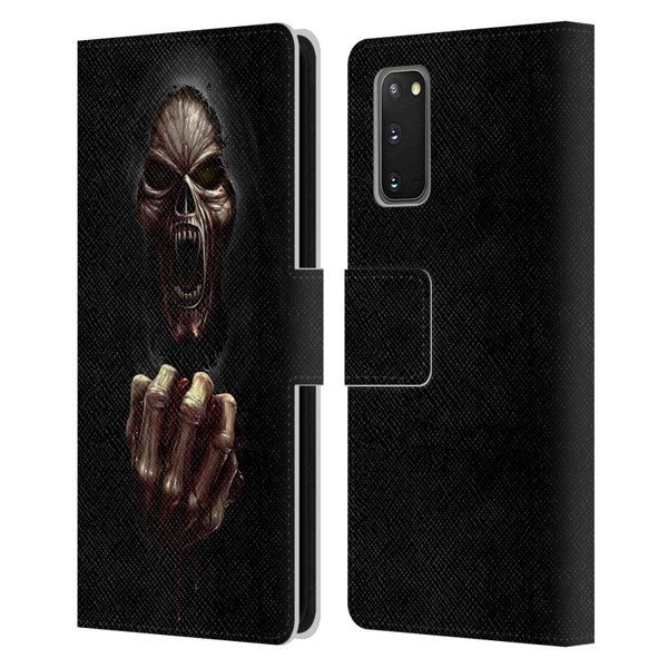 Christos Karapanos Horror Don't Break My Heart Leather Book Wallet Case Cover For Samsung Galaxy S20 / S20 5G