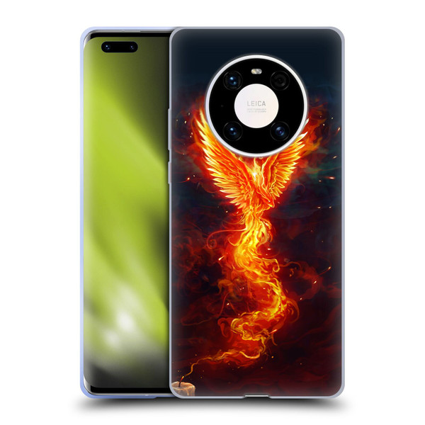 Christos Karapanos Phoenix 2 From The Last Spark Soft Gel Case for Huawei Mate 40 Pro 5G