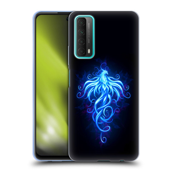 Christos Karapanos Phoenix 2 Royal Blue Soft Gel Case for Huawei P Smart (2021)