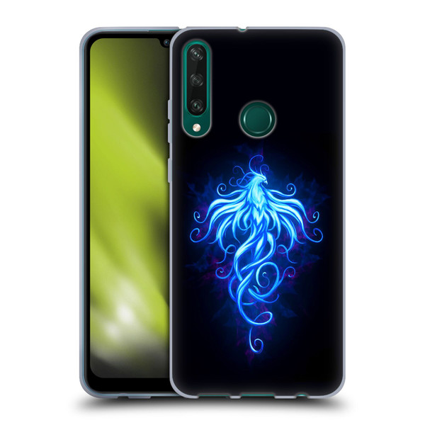 Christos Karapanos Phoenix 2 Royal Blue Soft Gel Case for Huawei Y6p