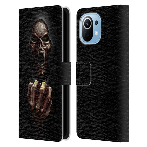 Christos Karapanos Horror Don't Break My Heart Leather Book Wallet Case Cover For Xiaomi Mi 11