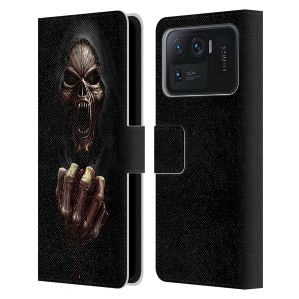 Christos Karapanos Horror Don't Break My Heart Leather Book Wallet Case Cover For Xiaomi Mi 11 Ultra