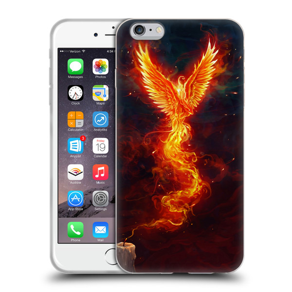 Christos Karapanos Phoenix 2 From The Last Spark Soft Gel Case for Apple iPhone 6 Plus / iPhone 6s Plus