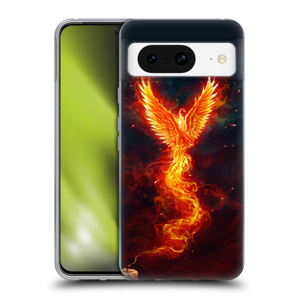 Christos Karapanos Phoenix 2 From The Last Spark Soft Gel Case for Google Pixel 8