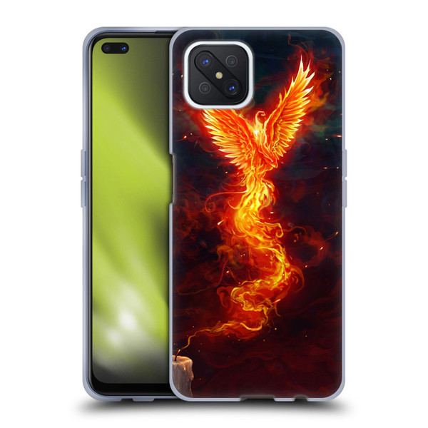 Christos Karapanos Phoenix 2 From The Last Spark Soft Gel Case for OPPO Reno4 Z 5G