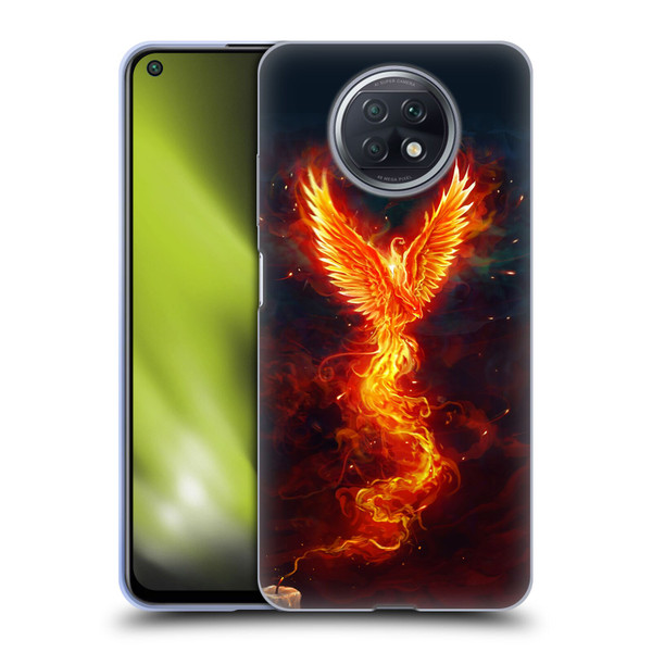 Christos Karapanos Phoenix 2 From The Last Spark Soft Gel Case for Xiaomi Redmi Note 9T 5G