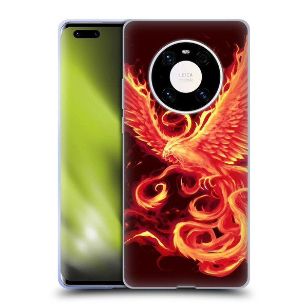 Christos Karapanos Phoenix 3 Resurgence 2 Soft Gel Case for Huawei Mate 40 Pro 5G