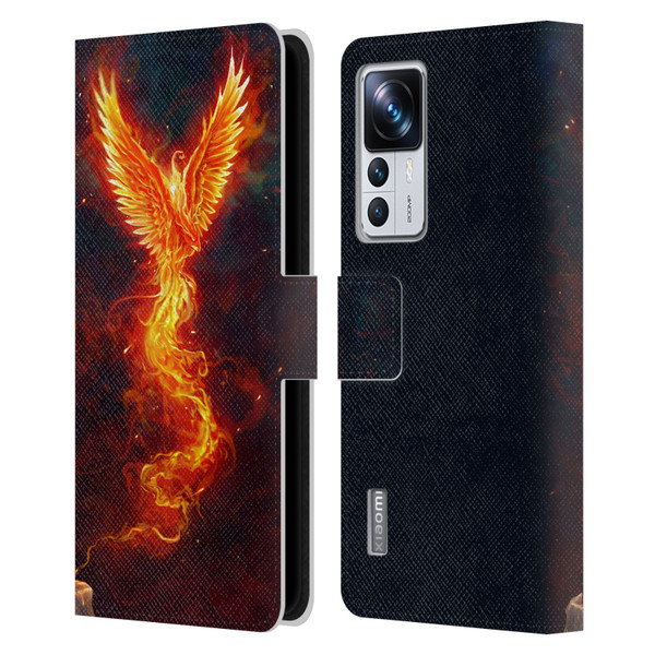 Christos Karapanos Phoenix 2 From The Last Spark Leather Book Wallet Case Cover For Xiaomi 12T Pro