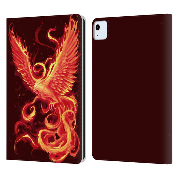 Christos Karapanos Phoenix 3 Resurgence 2 Leather Book Wallet Case Cover For Apple iPad Air 2020 / 2022