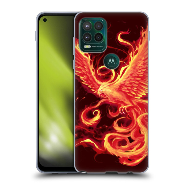 Christos Karapanos Phoenix 3 Resurgence 2 Soft Gel Case for Motorola Moto G Stylus 5G 2021