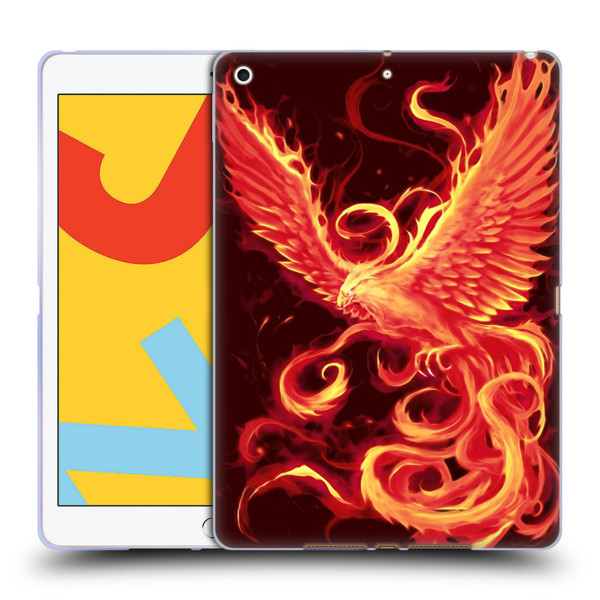 Christos Karapanos Phoenix 3 Resurgence 2 Soft Gel Case for Apple iPad 10.2 2019/2020/2021