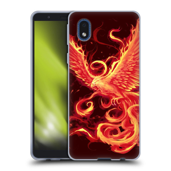 Christos Karapanos Phoenix 3 Resurgence 2 Soft Gel Case for Samsung Galaxy A01 Core (2020)