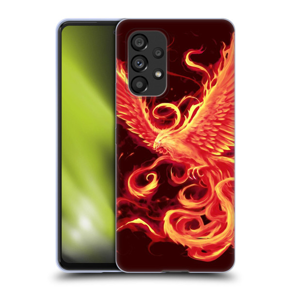 Christos Karapanos Phoenix 3 Resurgence 2 Soft Gel Case for Samsung Galaxy A53 5G (2022)